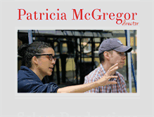 Tablet Screenshot of patriciamcgregor.com